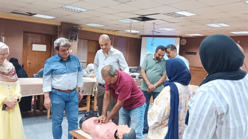 أثناء التدريب 