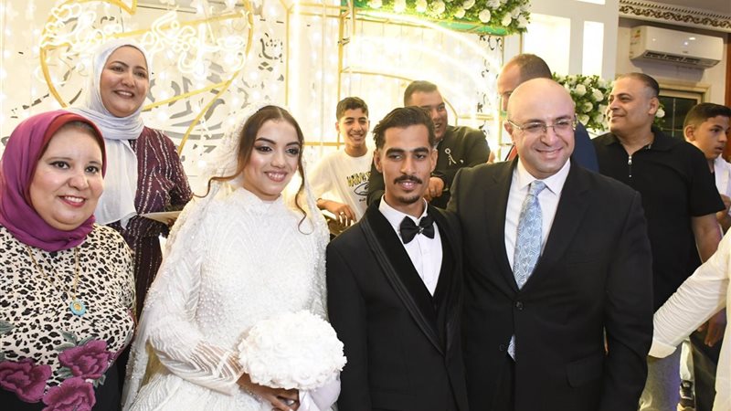 صورة من حفل الزفاف