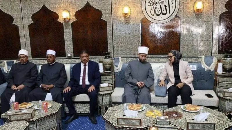 جانب من الزيارة
