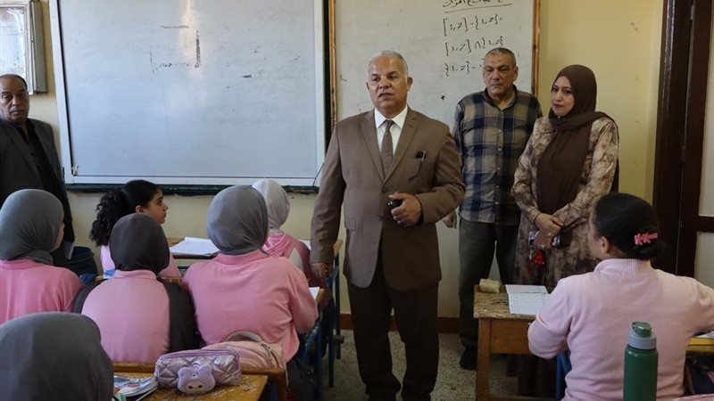 جولة وكيل تعليم الدقهلية