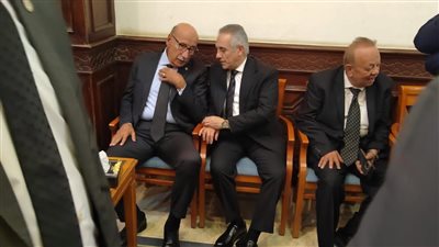 وزير العدل يشارك في عزاء المستشار أحمد الزند بمسجد المشير طنطاوي| صور