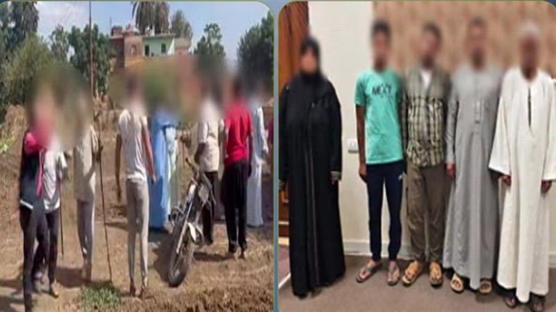 المتهمين والواقعة