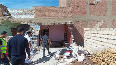 إصابة شاب في انفجار غاز داخل شقة سكنية بالبرجاية في المنيا 