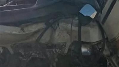 إصابة 11 شخصًا في تصادم ميكروباص وسيارة نقل ثقيل بالطريق الزراعي بالبحيرة