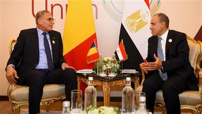 تفاصيل لقاء وزير الخارجية ونظيره التشادي الجديد على هامش منتدى العلمين إفريقيا