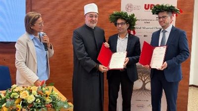 مفتي الجمهورية من إيطاليا: ترسيخ ثقافة الحوار والتعايش لمواجهة التعصب والكراهية