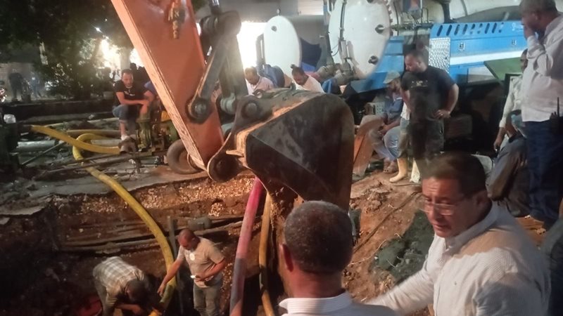 أثناء عملية الإصلاح