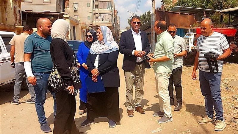 جولة نائب محافظ الدقهلية