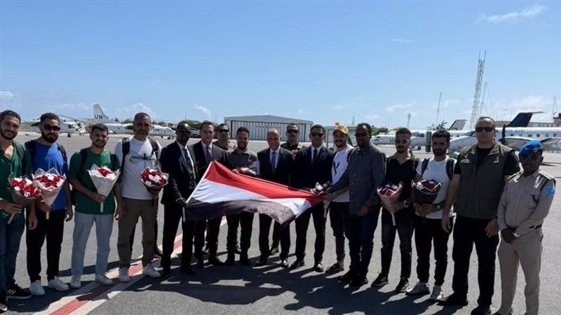 وصول البحارة المصريين