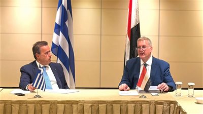 وزير البترول يبحث مع نظيره اليوناني دفع الشراكة المصرية اليونانية في مجال الطاقة 