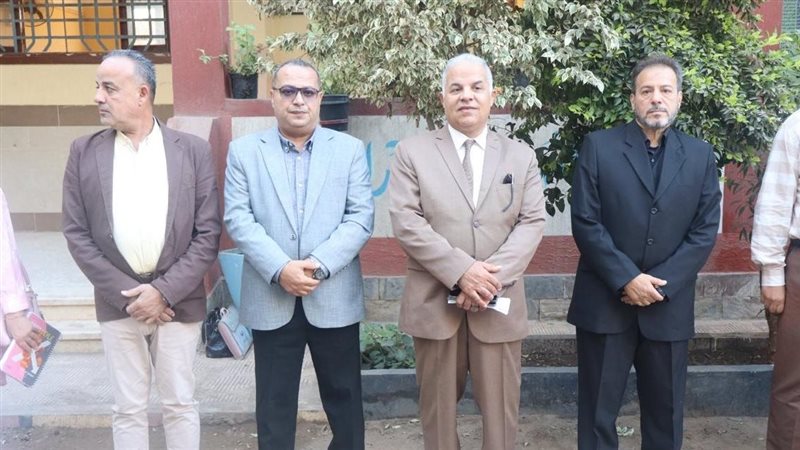 جولة بمدارس شرق المنصورة،