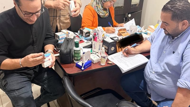 أثناء الحملات التفتيشية