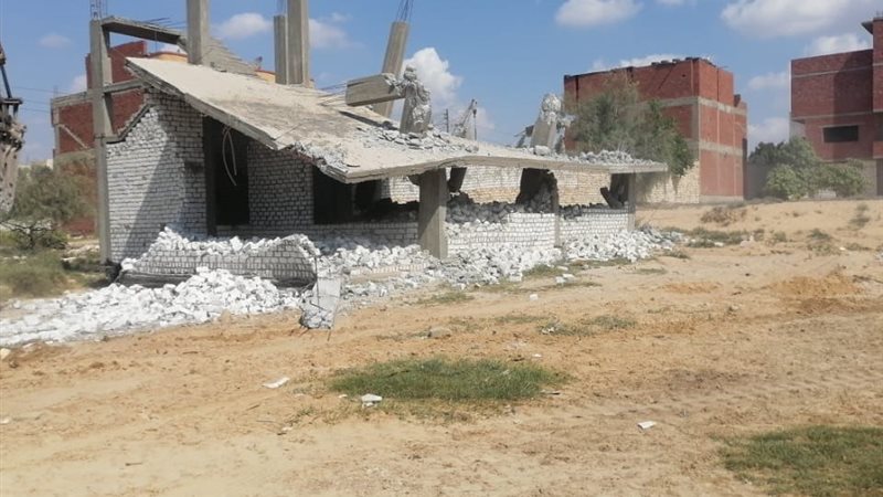 جانب من حملات إزالة