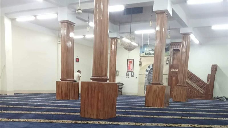 من داخل المسجد 