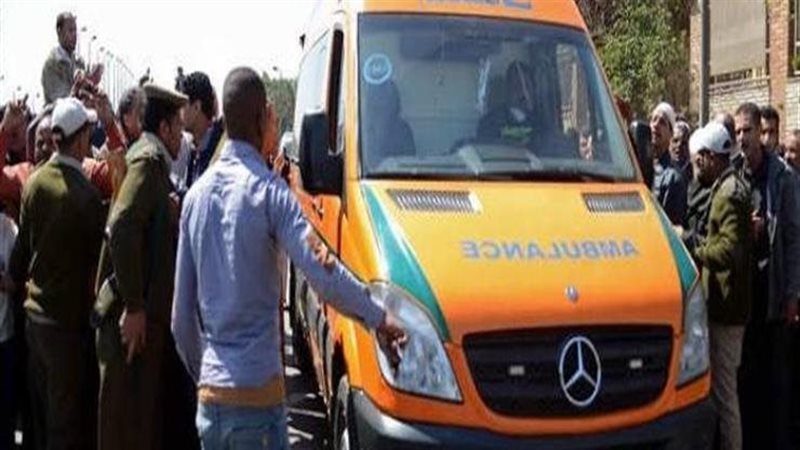 إصابة سيدة بحادث