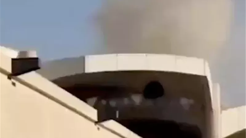 انفجار بمطار الرياض