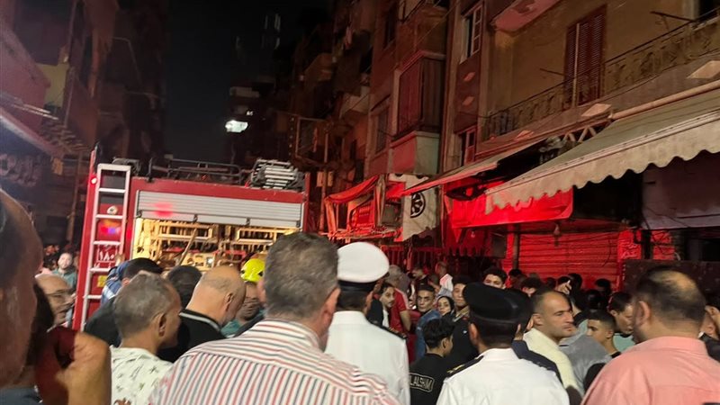 السيطرة علي الحريق