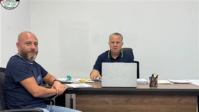 شوقي غريب يناقش مع وائل رياض خطة منتخب الشباب لأمم أفريقيا