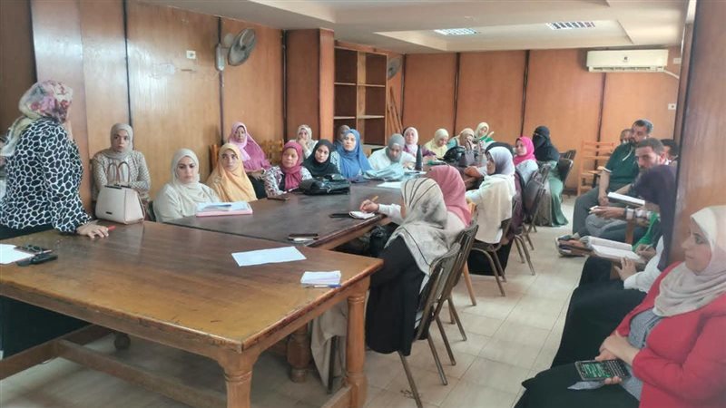 أثناء التدريب 