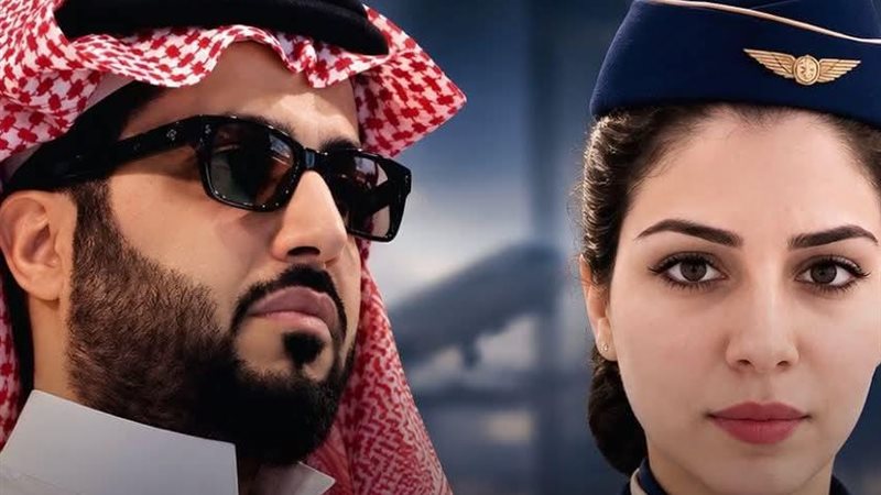 المضيفة عزة رمزي