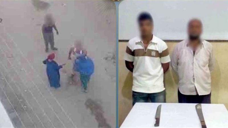 المتهمين والواقعة
