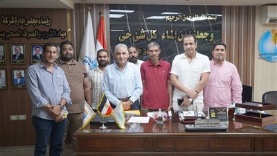 تنسيق بين مياه سوهاج والهيئة القومية لدفع العمل بالمشروعات الجاري تنفيذها