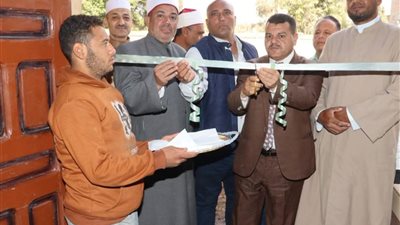 على مساحة 250 مترًا.. افتتاح مسجد عزبة إسلام بالكوم الأحمر