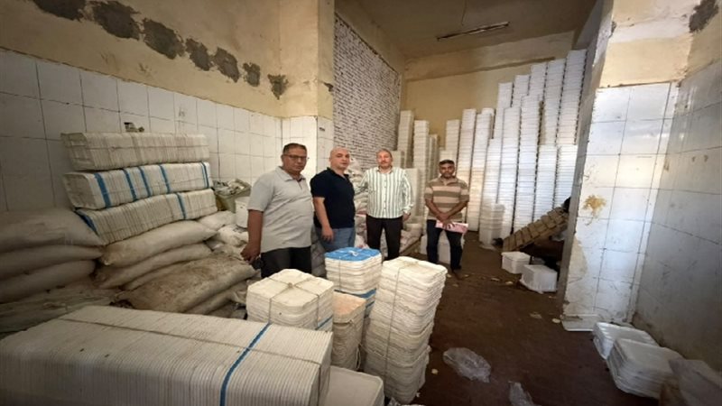 ضبط مصنع جبن مجهول