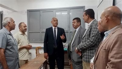 عبده والنحاس يتابعان انتظام الدراسة وامتحانات أكتوبر داخل مدارس مركز البلينا