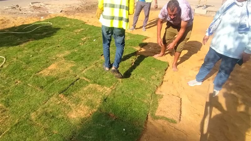 جانب من أعمال إعادة