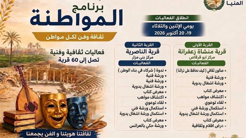 ثقافة المنيا 