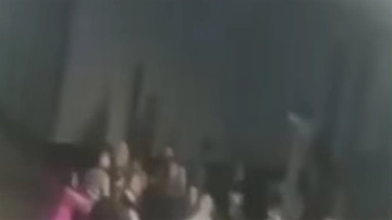 جانب من الفيديو المتداول