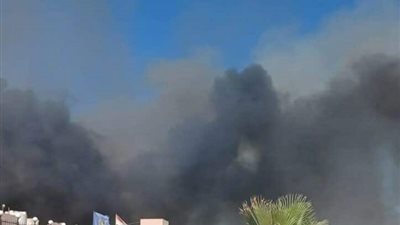 السيطرة على حريق ضخم التهم 91 مركبة بمنطقة البتروكيماويات بالإسكندرية (صور)