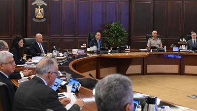 رئيس الوزراء يترأس الاجتماع الأسبوعي للحكومة بالعلمين الجديدة