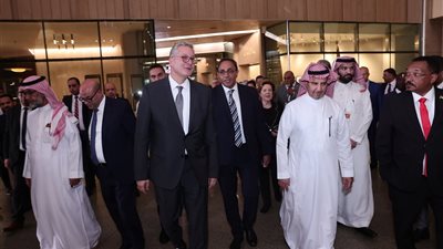 وزير البترول يقود جولة لكبار الضيوف في المتحف المصري الكبير للترويج لفرص الاستثمار التعديني