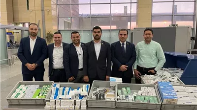 جمارك مطار برج العرب تحبط محاولتي تهريب كمية من الأدوية
