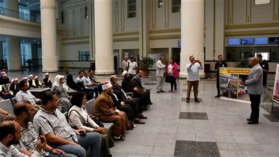  السكة الحديد تنظم ندوات توعيه بالتعاون مع الازهر الشريف تحت شعار قطاراتنا مرأة حضارتنا