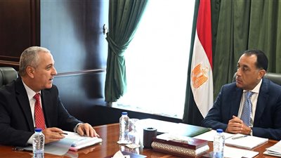 مدبولي يبحث مع رئيس 