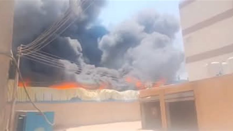 حريق البدرشين