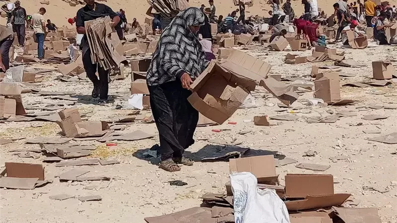 ضحايا المساعدات