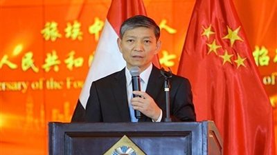 سفير الصين بالقاهرة: مصر شريك استراتيجي للصين والعلاقات تشهد تطورا مزدهرا