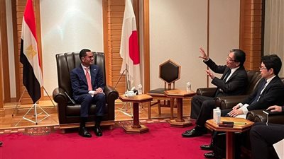 تفاصيل  لقاء وزير الاستثمار والتجارة الخارجية بعدد من كبرى الشركات اليابانية