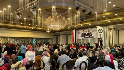 مؤتمر جماهيري لحزب الإصلاح والنهضة بالإسكندرية لدعم مرشحيه في انتخابات الشيوخ