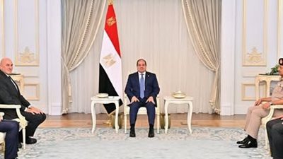 الرئيس عبد الفتاح السيسي، يستقبل  وزير الدفاع الإيطالي لبحث التعاون العسكري والاستراتيجي