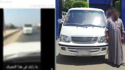 الداخلية تضبط سائق ميكروباص سار عكس الاتجاه بالشرقية دون رخصة