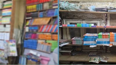 ضبط صاحب مكتبة بعين شمس بتهمة بيع كتب دراسية دون تفويض