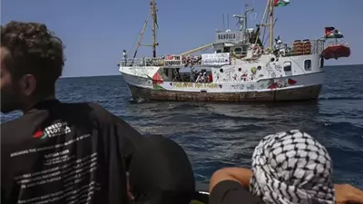 اللجنة الدولية لكسر الحصار عن غزة تعلن فقدان الاتصال الكامل بطاقم سفينة 