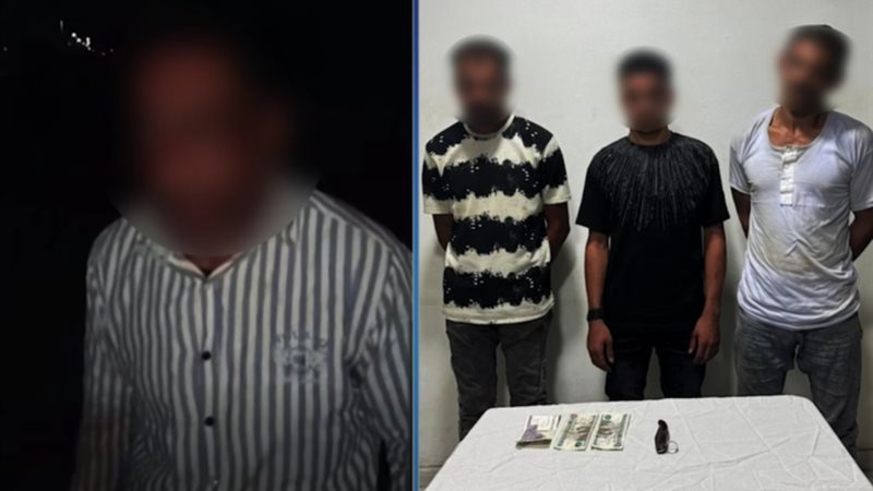 المتهمين والمضبوطات
