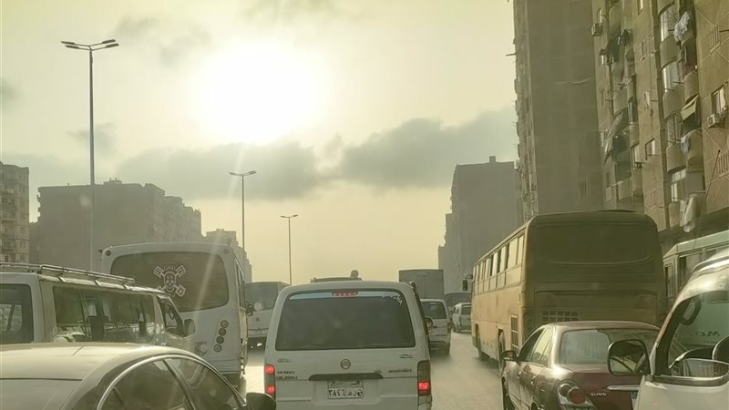 تكدس مروري