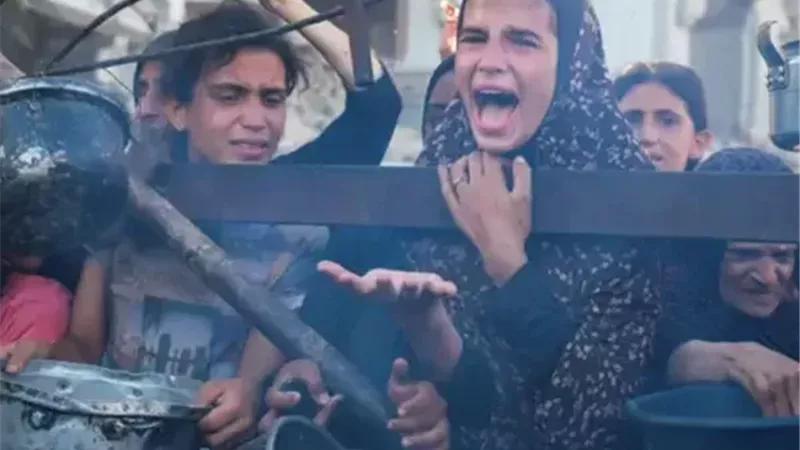معاناة غزة